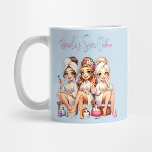 Bridesmaid girls Spa day Mug